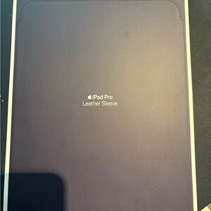 Apple iPad Pro Leather Sleeve in Dark Blue New in Box